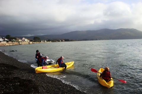 conflict group dingy and paddleboat